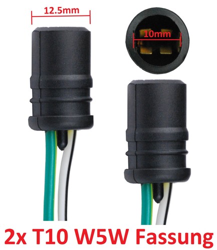 W5w t10 fassung - t10,