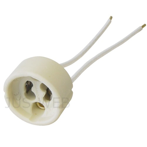 10x lampenfassung gu10 sockel - lampenfassung,