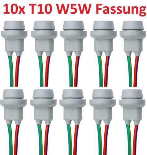 Stück w5w t10 gummi - 10,