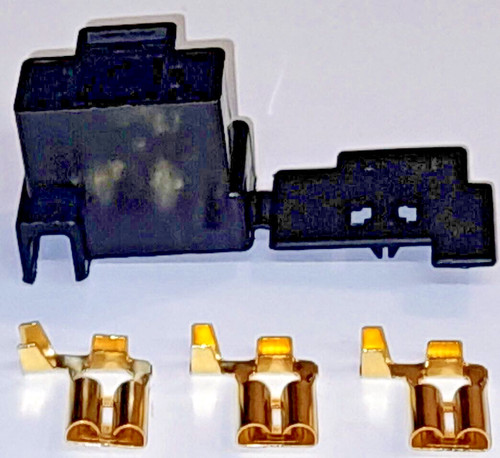 Stecker 3x - stecker, +