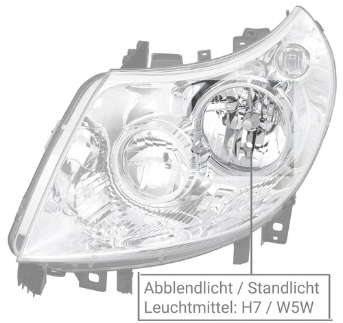 Scheinwerfer links für