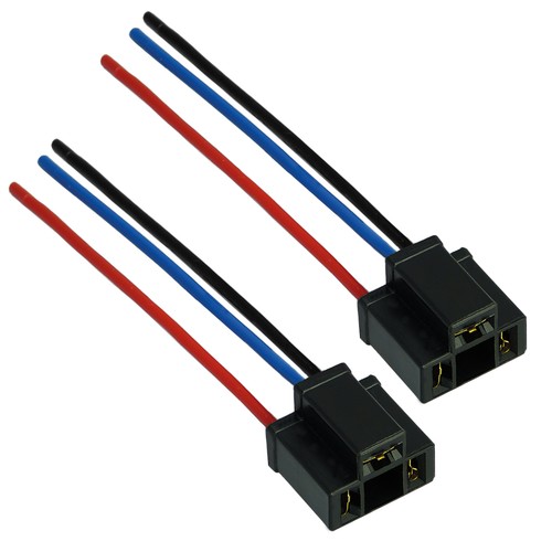 Fassung stecker sockel - 2x,