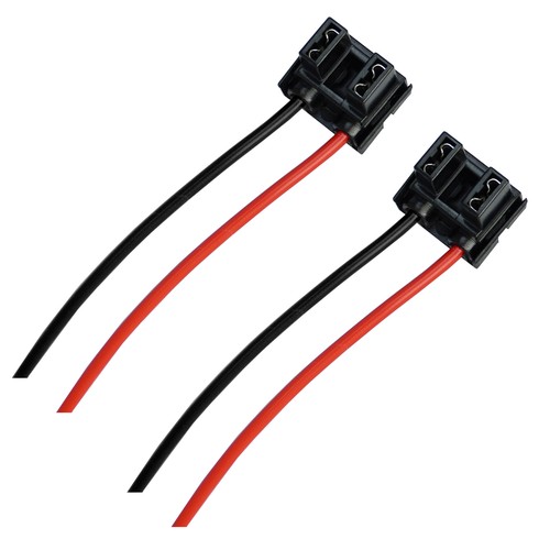 Fassung stecker sockel - 2x,