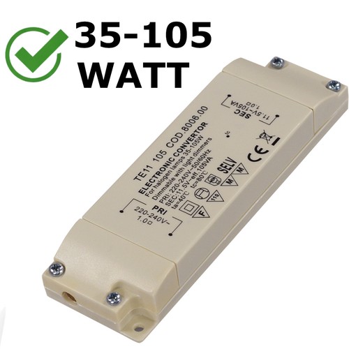Halogen trafo 105w - halogen, 35-105w